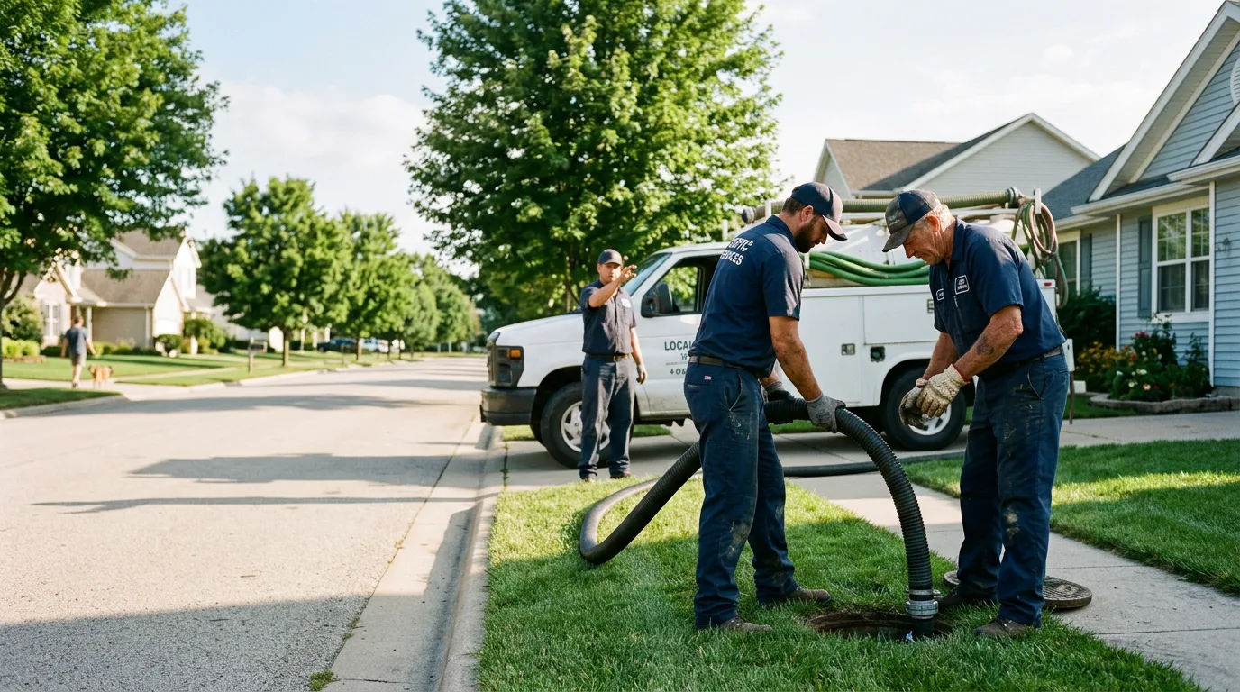 Emergency Septic Service in Falcon Heights, TX